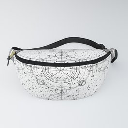 Science fiction style sacred geometry circle with celestial map Fanny Pack | Space, Celestial, Sacredgeometry, Mysterious, Geometric, Mechanical, Universe, Cosmic, Astronomy, Science 