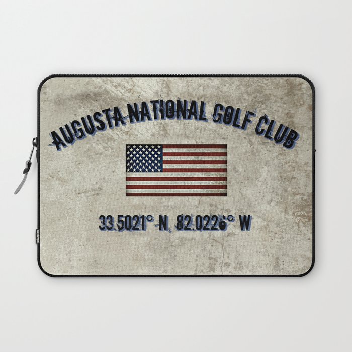 Augusta National Golf Club, Coordinates Laptop Sleeve
