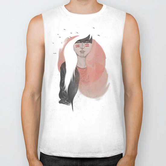 The Black Raven Biker Tank