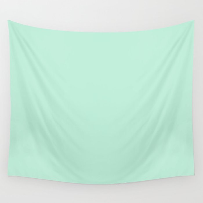 Simply Light Mint Green Wall Tapestry By Followmeinstead Society6 Simply Light Mint Green Wall Tapestry