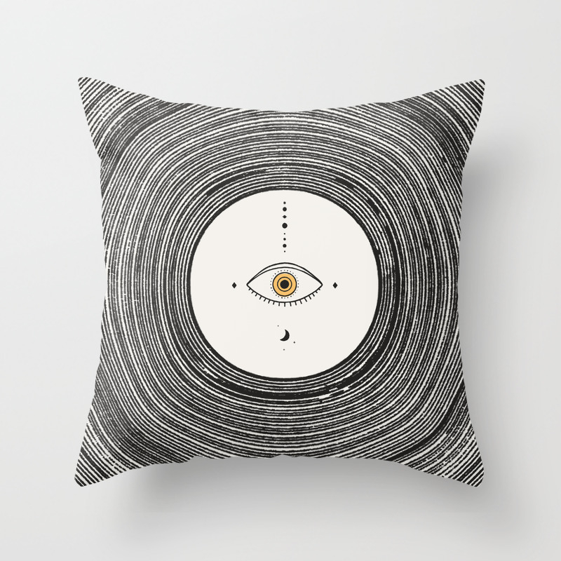 Universe Eye Throw Pillow By Speakerine Society6 Universe Eye Throw Pillow By Speakerine