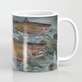 Steelhead Trout Migration in Fall Mug