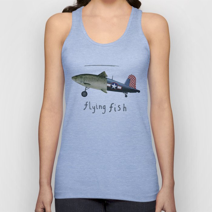 flying fish Tank Top