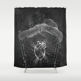 The peaceful part in heaven. Shower Curtain