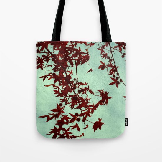 autumn red Tote Bag
