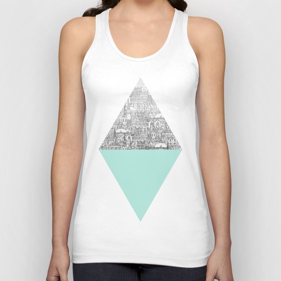 Diamond Unisex Tank Top