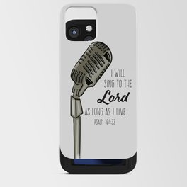 Sing to the Lord iPhone Card Case