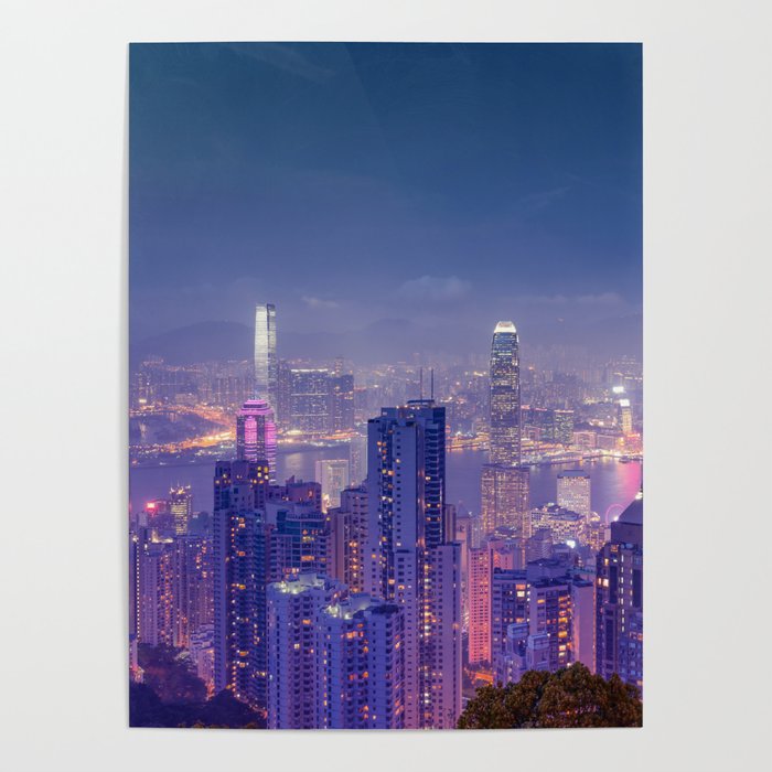Hong Kong View V Poster