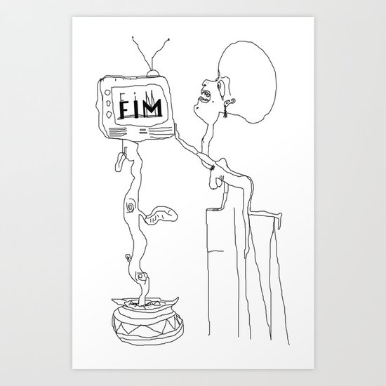 FIM FOR KNOWLEDGE Art Print