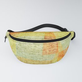 Old grunge background with delicate abstract texture Fanny Pack