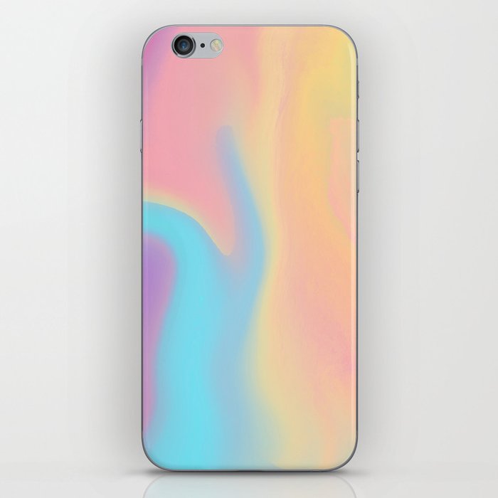 Lava iridescent abstract iPhone Skin