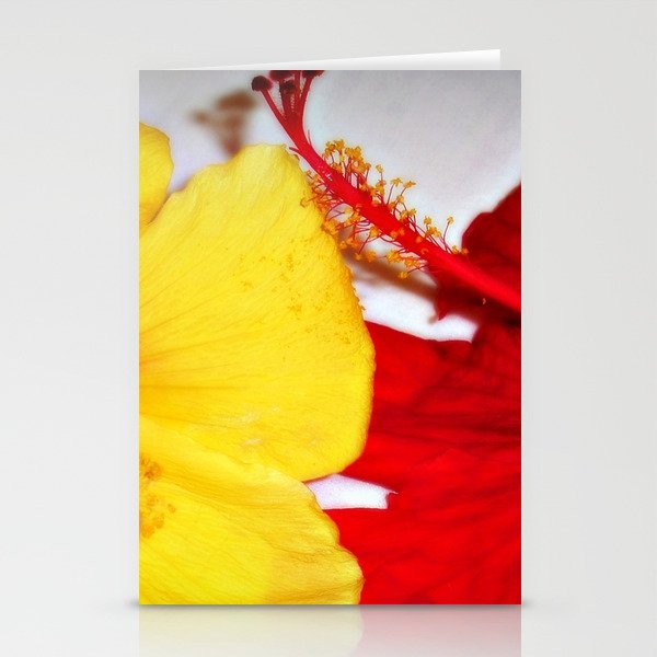 hibiscus sweethearts Stationery Cards