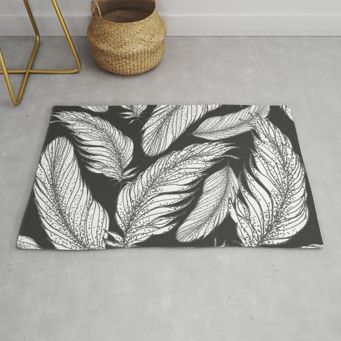 Feathers III Rug