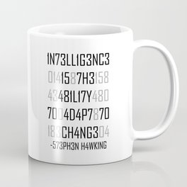 Adapt or Die Encoded Coffee Mug