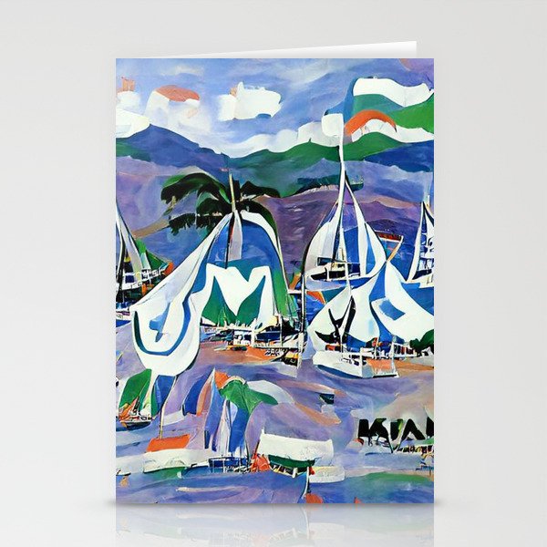 Maui Marina Stationery Cards