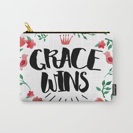 Grace Wins Carry-All Pouch