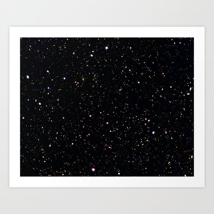 Distant Galaxies Art Print