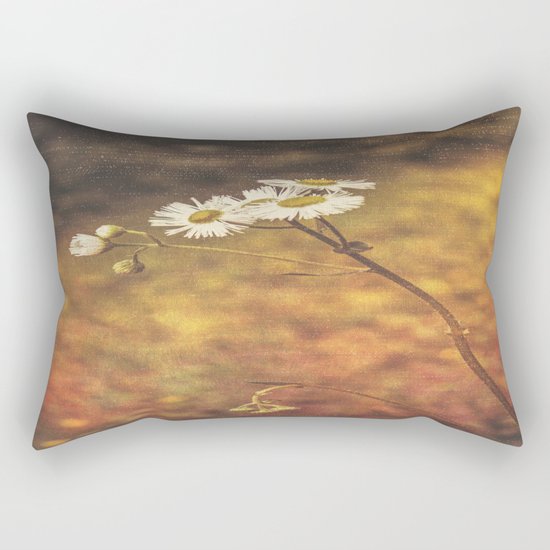 Don't Eat The Daisies Rectangular Pillow
