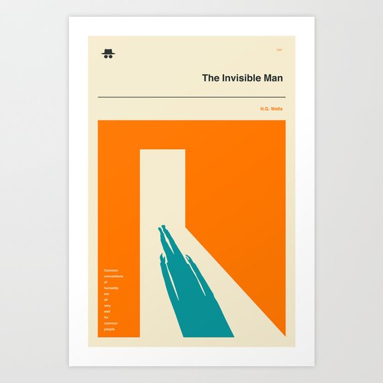 THE INVISIBLE MAN Art Print