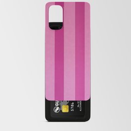 Pink Stripes Android Card Case