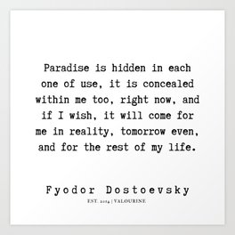 Dostoevsky Art Prints For Any Decor Style Society6