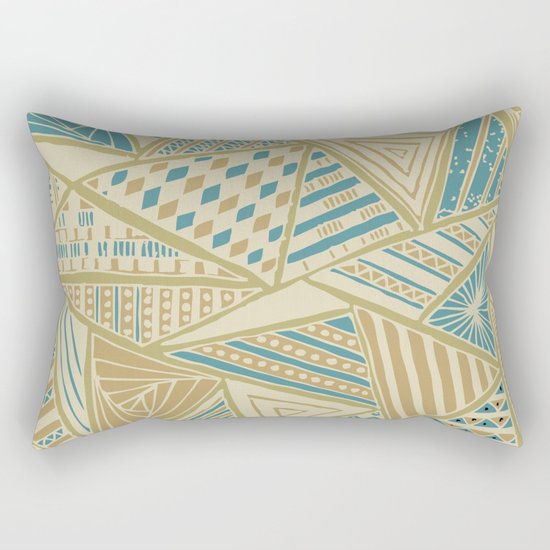 geometric 05 Rectangular Pillow