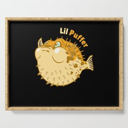 Lil Puffer Puffer Fish Sea Serving Tray