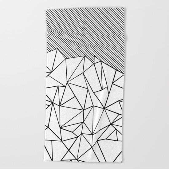 Ab Lines 45 Beach Towel