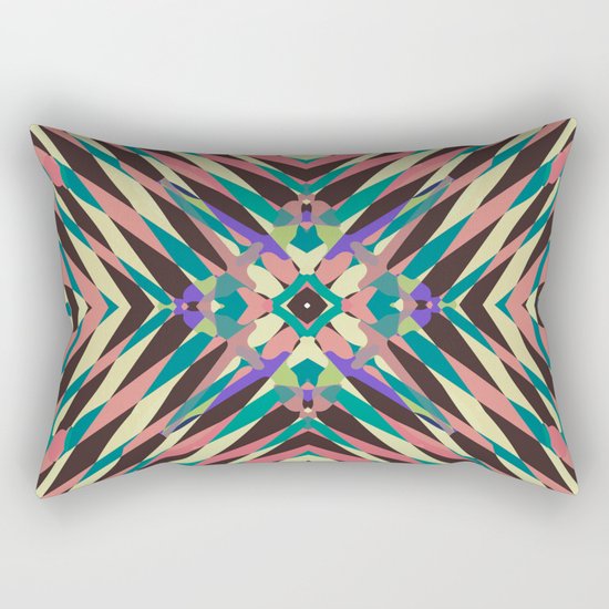 hidden circle Rectangular Pillow