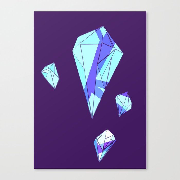 Diamonds Canvas Print