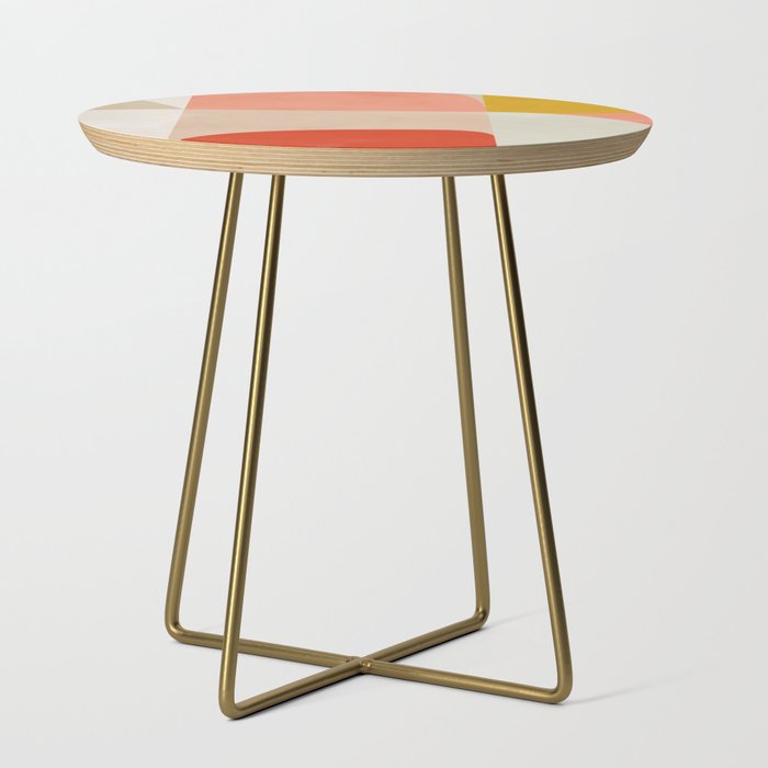 Shapes abstract pastel II Side Table