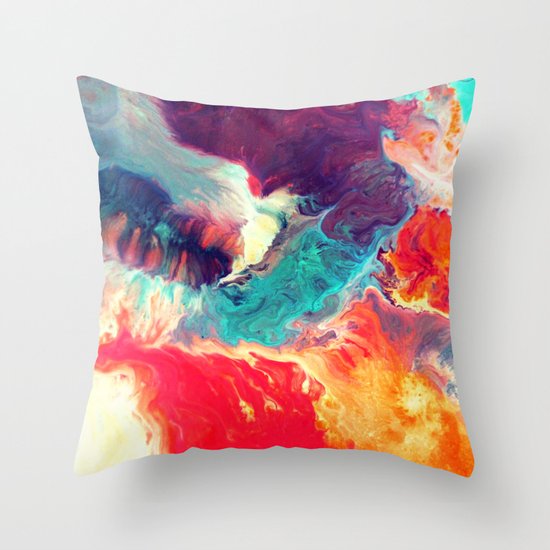 Synthesize Throw Pillow