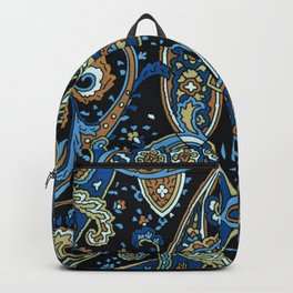 Moroccan Paisley Pattern Backpack