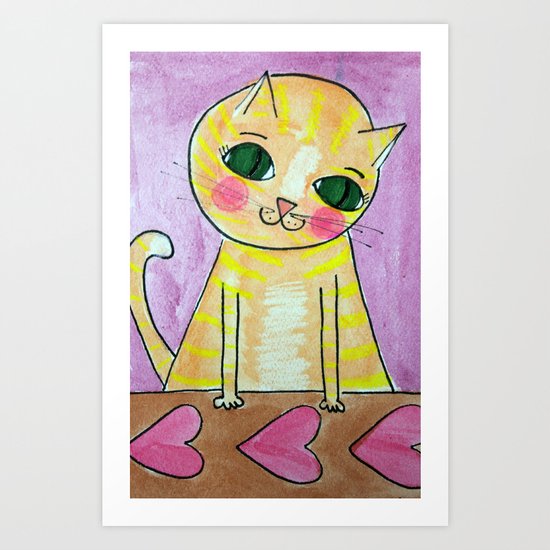 Pebbles Art Print