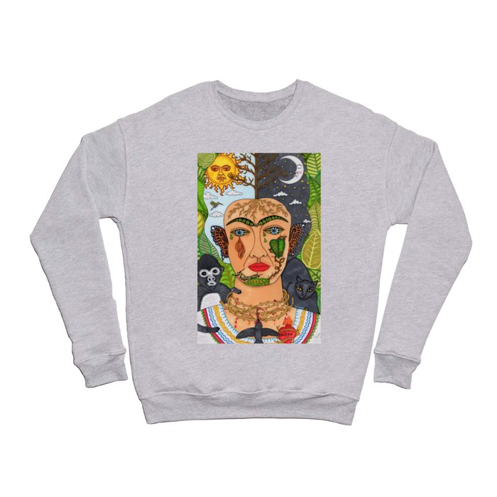 Frida Kahlo Monarca Crewneck Sweatshirt