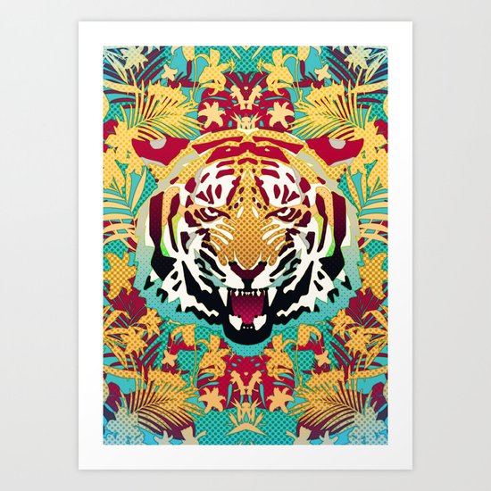 Tiger 2 Art Print