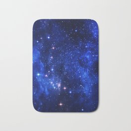 The Sky Full of Stars Bath Mat | Full, Spaceman, Space, Scene, Illustration, Stars, Graphicdesign, Other, Galaxy, Scenary 