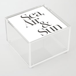 Sea, Air & Sun Acrylic Box
