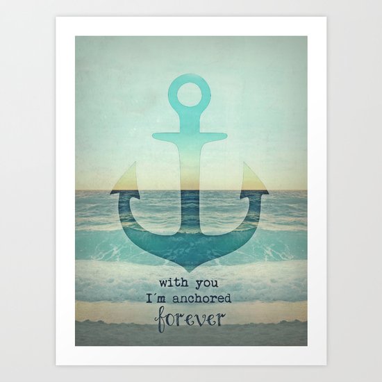 ANCHOR Art Print