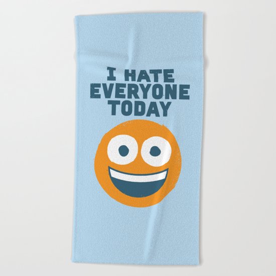 Loathe Is the Answer Beach Towel