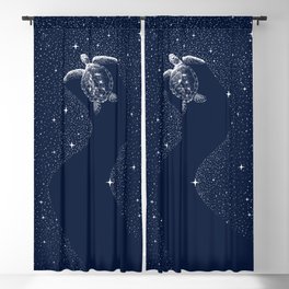 Starry Turtle Blackout Curtain