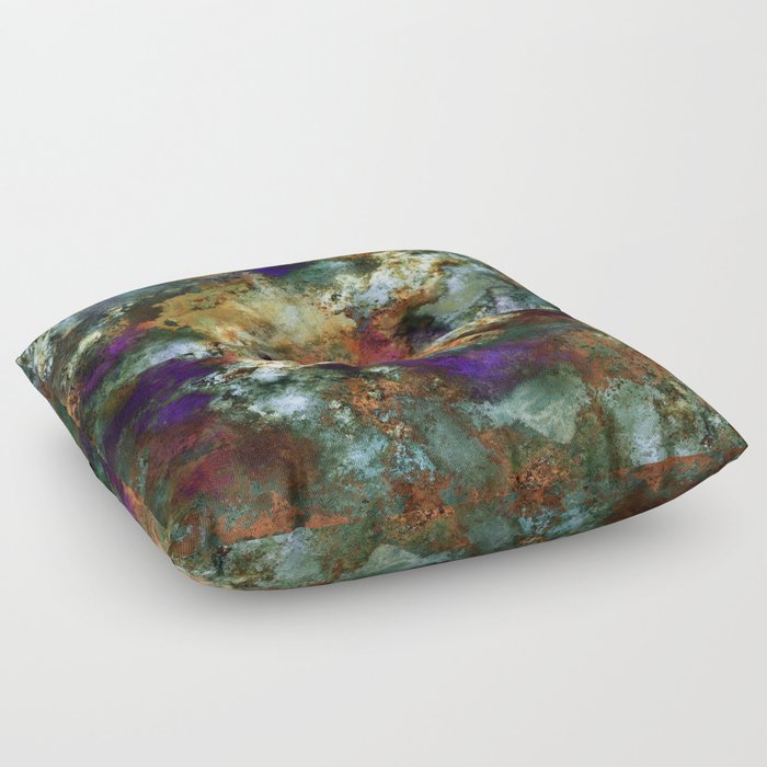 The rocks by the sea Floor Pillow