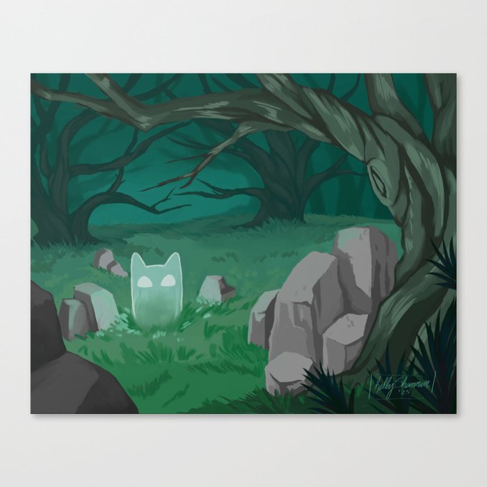 forest spirit Canvas Print