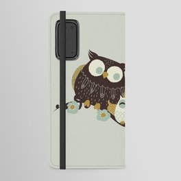 Family Owls Android Wallet Case