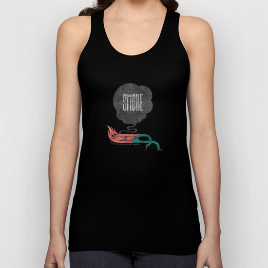 Smoke! Unisex Tank Top