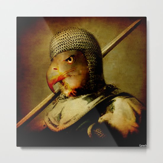 The eagle knight Metal Print