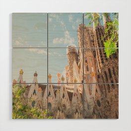 La Sagrada Familia | Barcelona, Spain | Travel Photography Wood Wall Art