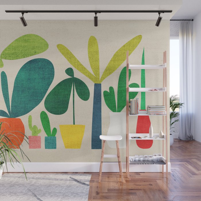 Greens Wall Mural by Society6