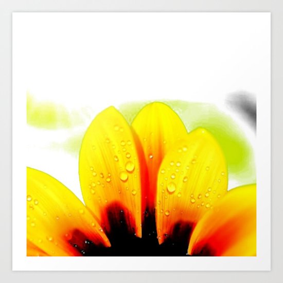 Bright Flowers Art Print
