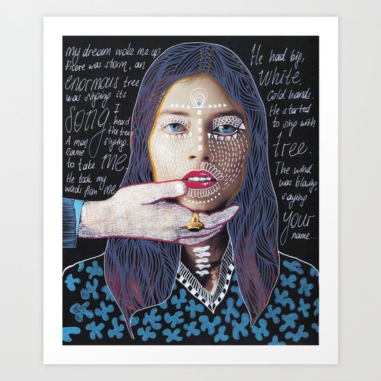 ::dream for a while:: Art Print
